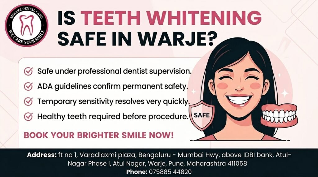 Is Teeth Whitening Safe in Warje? What You Need to Know