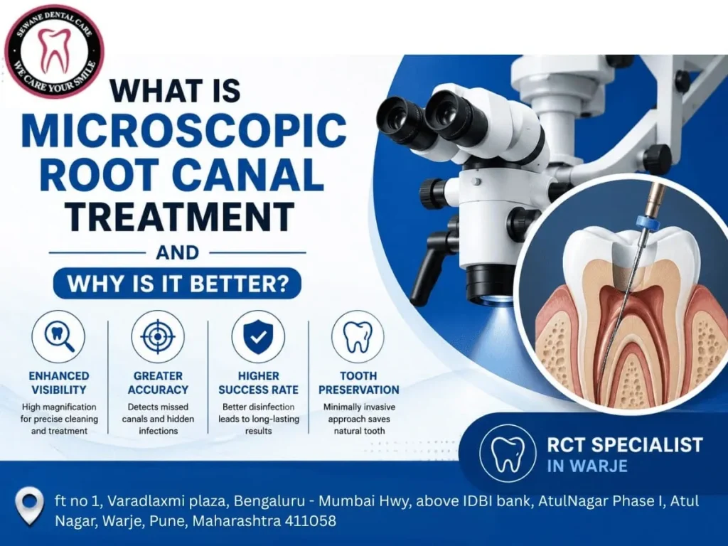 What Is Microscopic Root Canal Treatment and Why Is It Better? | RCT Specialist in Warje